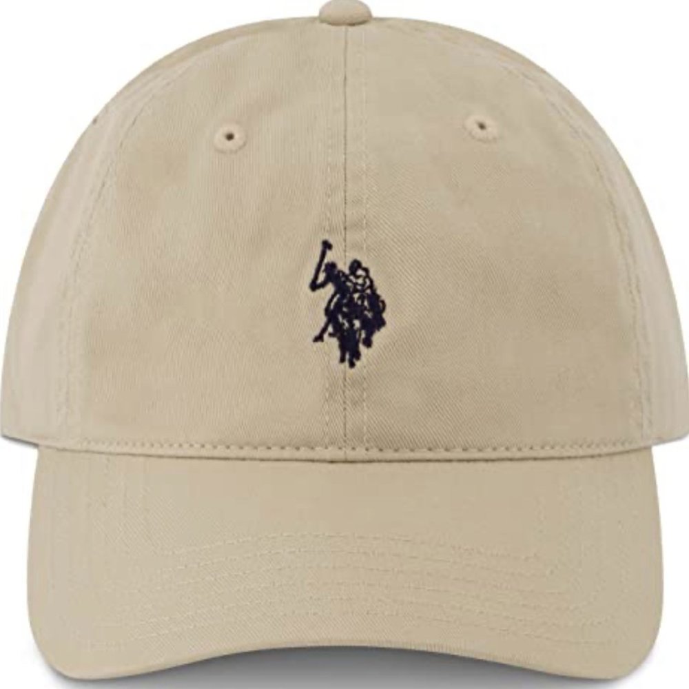 US Polo Association Tan Suede Hat